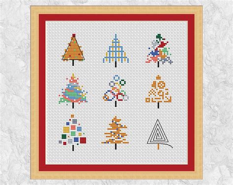 Simple Christmas Cross Stitch Patterns Free Printable