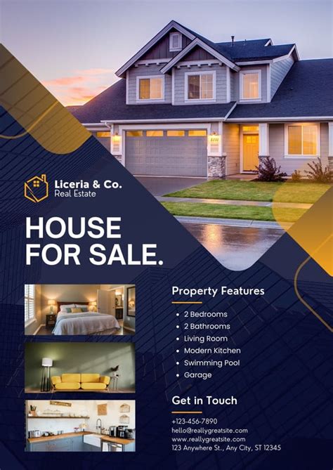 Simple Free Templates For House For Sale Without Using Word