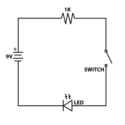 Simple Led Switch Wiring Diagram