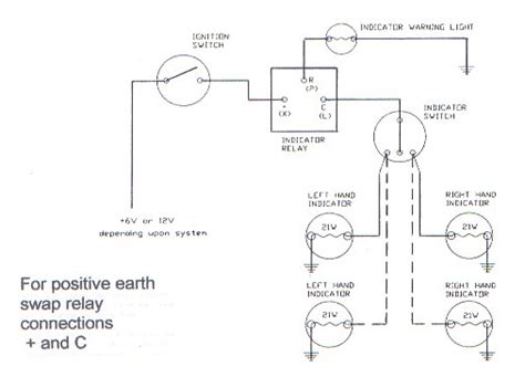 Simple Motorcycle Indicator Wiring Diagram