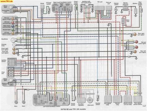 Simple Virago Wiring Diagram