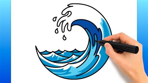 Simple Wave Drawings Easy