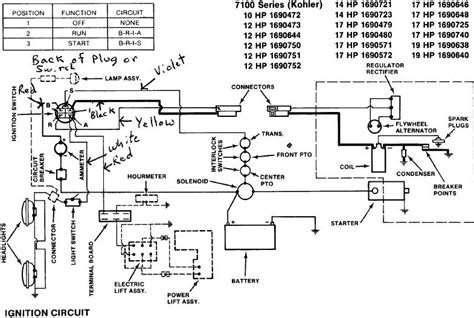 Simplicity Tractor Ignition Wiring Diagram