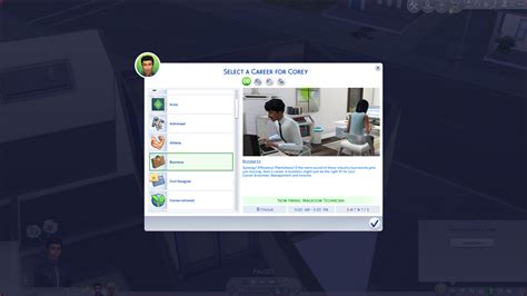 Sims 4 Business Career