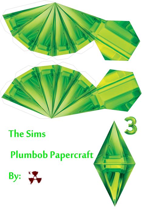 Sims Diamond Template