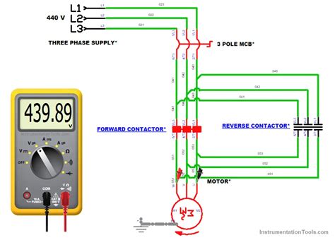 Single Phase Motor Forward Reverse Wiring Diagram