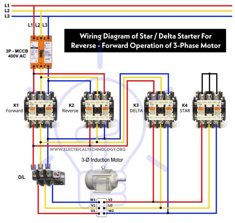 Single Phase Motor Reversing Contactor Wiring