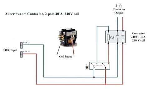 Single Pole Contactor Wiring Diagram