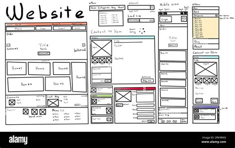Sketch Web Design Template