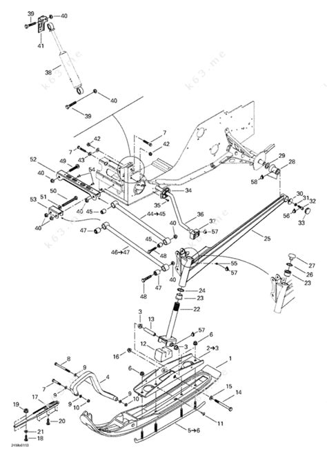 Ski Doo Grand Touring 500 600 700 Snowmobile Full Service Repair Manual 2001