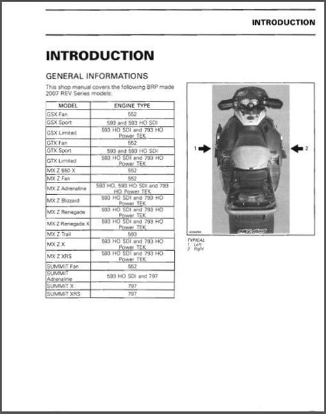 Ski Doo Gsx Gtx Sport 600 2007 Pdf Snowmobile Service Manual