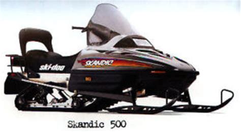 Ski Doo Skandic 500 1998 Pdf Snowmobile Service Shop Manual