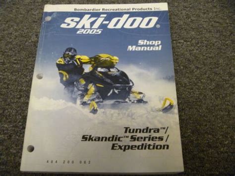 Ski Doo Skandic 500 1999 Service Shop Manual