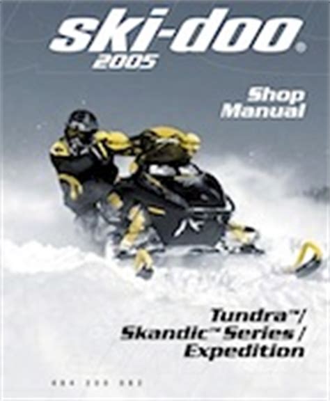 Ski Doo Skandic Tundra 2005 Pdf Service Shop Manual Download