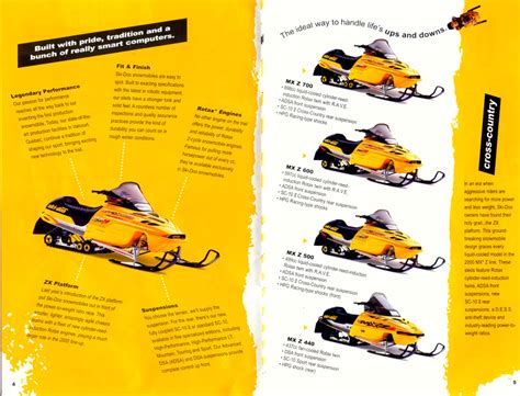 Ski Doo Snowmobile 1999 2000 All In One Manuals