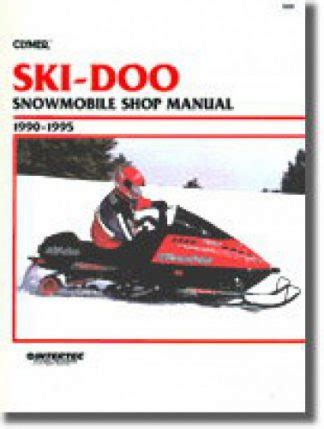 Ski Doo Snowmobile Full Service Repair Manual 1998