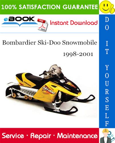 Ski Doo Snowmobile Service Repair Maintenance Manuals 1998 1999