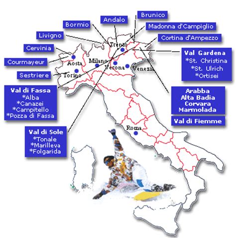 Skidorter Italien Karta – För en oförglömlig skidsemester