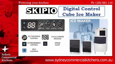 Skipio Ice Machine: Empowering Your Culinary Adventures with Crystal-Clear Perfection