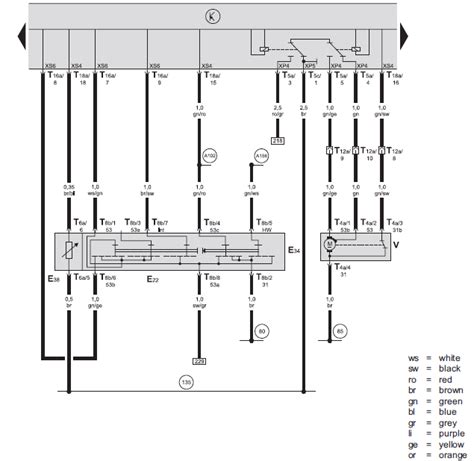 Skoda Fabia Wiper Wiring Diagram