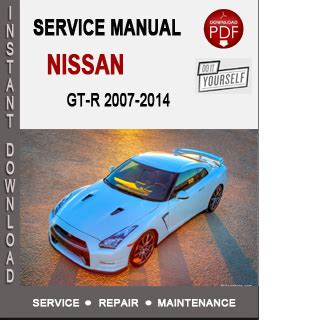 Skyline Gt R 2007 2014 Service And Repair Manual