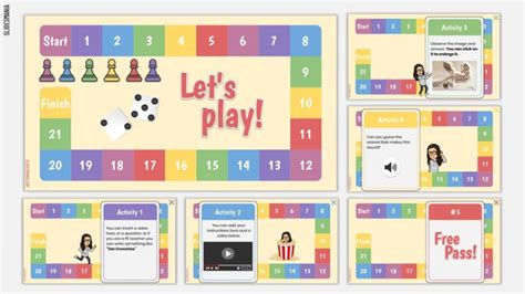 Slidesmania Com Ineractive Digital Board Game Template