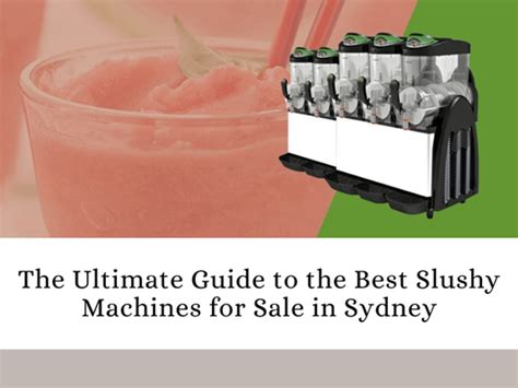 Slussy Machines: Your Ultimate Guide to Refreshing Summer Profits