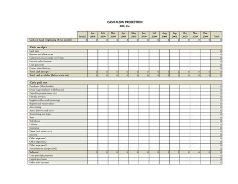 Small Business Accounting Spreadsheet Template