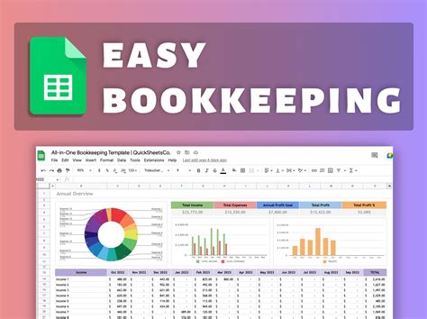 Small Business Bookkeeping Template Google Sheets