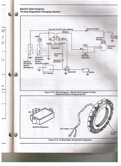 Small Engine Voltage Regulator Wiring Diagram