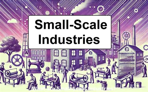 Small Scale Industries Chart