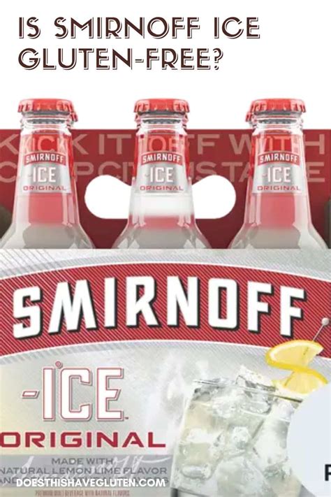 Smirnoff Ice Gluten Free: Your Gateway to Unforgettable Summer Nights