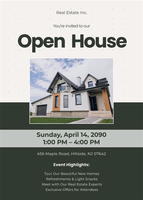 Sms Templates For Real Estate Open House Invites