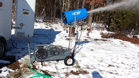 Snow Machine Fan: A Winter Wonderland in Your Backyard