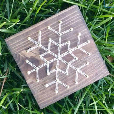 Snowflake Template For String Art