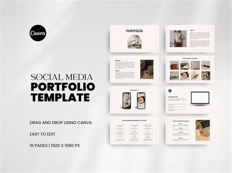 Social Media Manager Portfolio Template