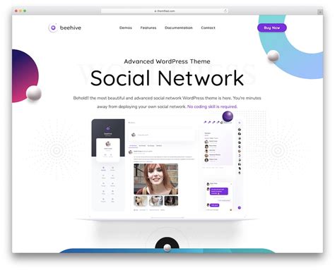 Social Network Website Template