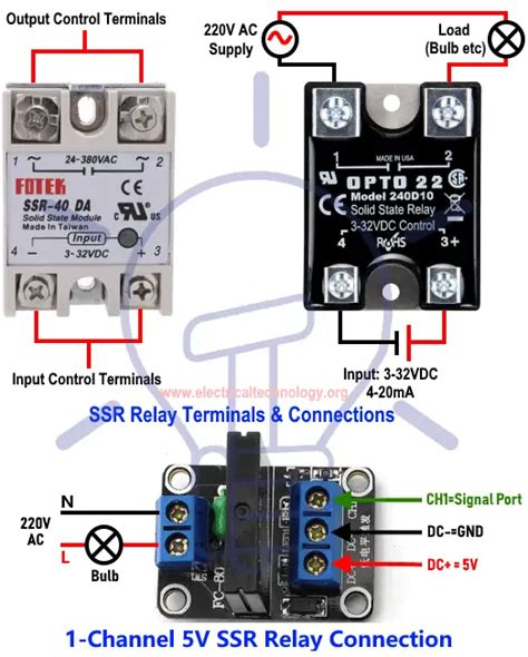 Solid State Relay Wiring Diagram