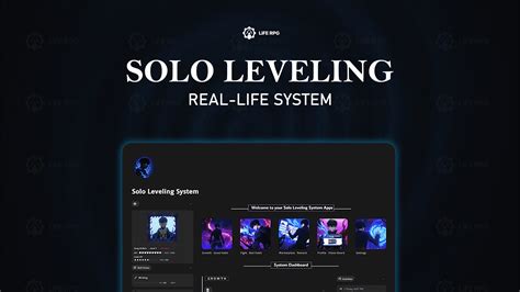 Solo Leveling System Template