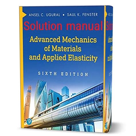 Solutions Manual Applied Elasticity