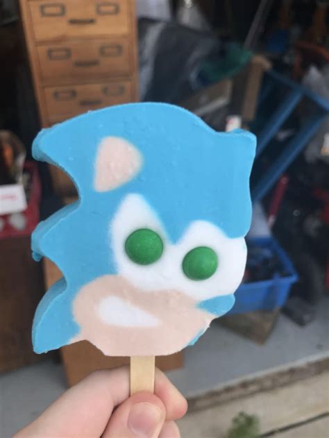 Sonic the Hedgehog: An Ice Cream Bar That Ignites My Inner Child