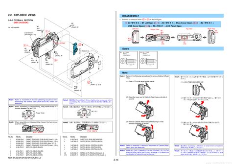 Sony Alpha Nex 5 Service Manual Repair Guide