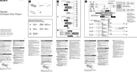 Sony Cdx Gt230 Wiring Diagram