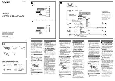 Sony Cdx M30 Wiring Diagram