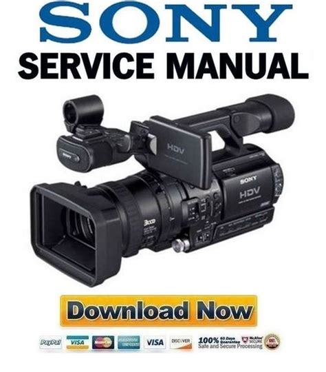 Sony Hvr Z1 Service Manual Repair Guide