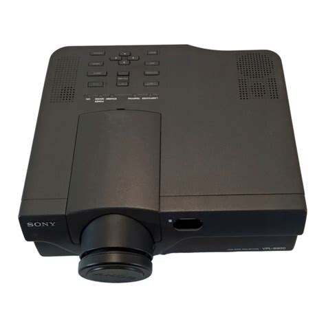 Sony Lcd Data Projector Vpl S900u Service Manual Download