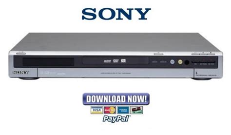 Sony Rdr Hx510 Dvd Recorder Service Manual Download