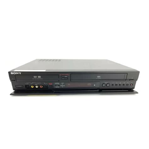 Sony Rdr Vx525 Vcr Dvd Recorder Service Manual