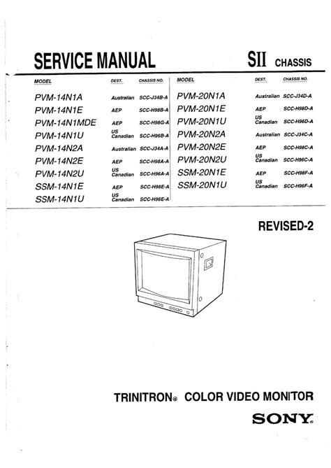 Sony Trinitron Kd 36nx200u Service Manual Download