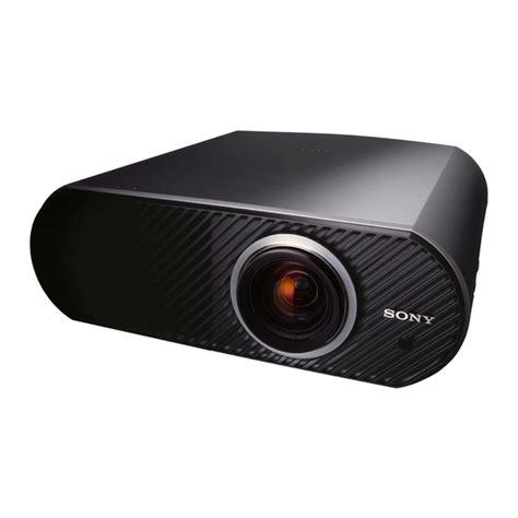 Sony Video Projector Vpl Hs51a Hs60 Service Manual Download